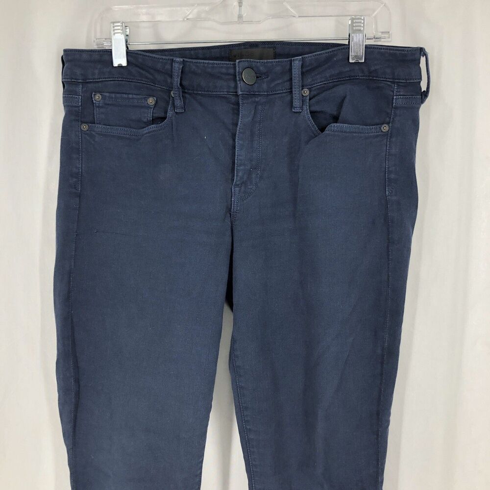 Vince Cropped Ankle Legging Skinny Blue Coastal Wash Denim Jeans 31 (34x28)